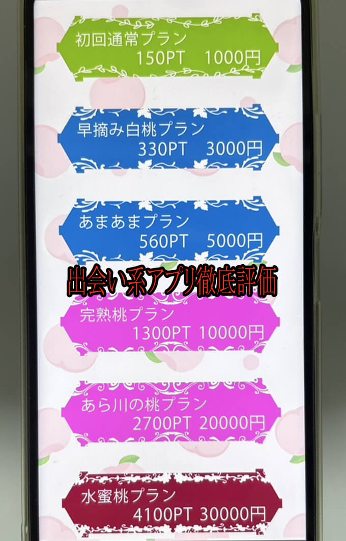 ピーチトークの料金１