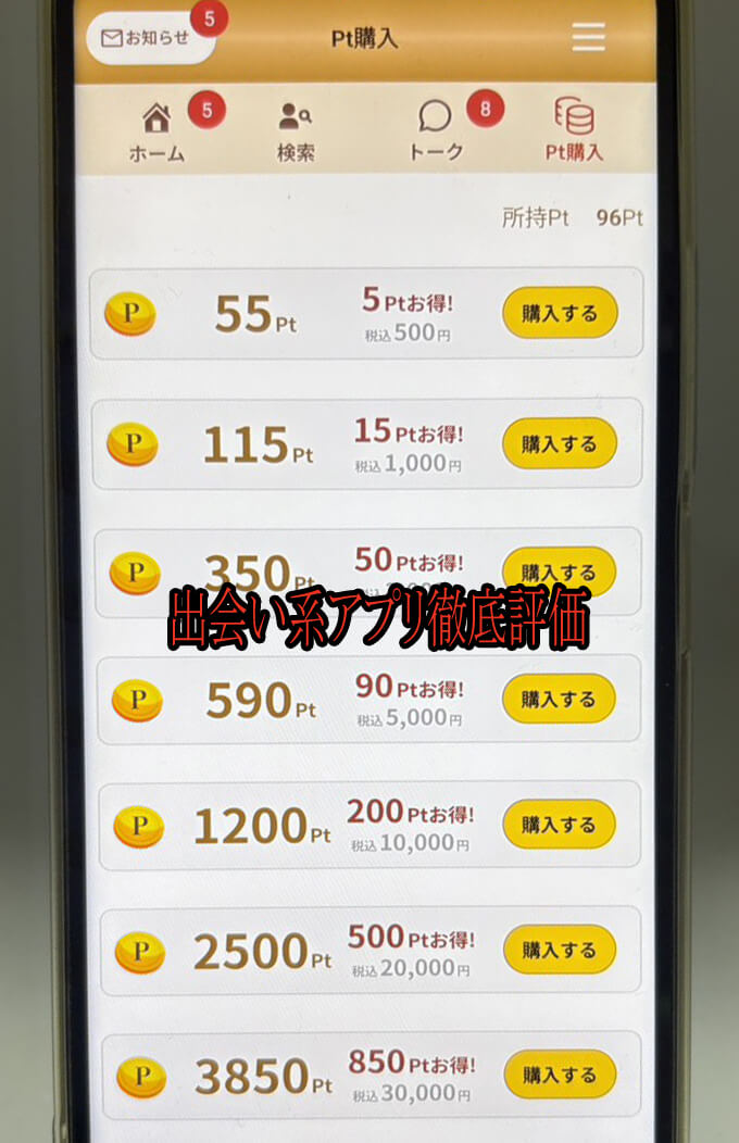 リアルマダムの料金１